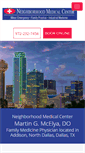 Mobile Screenshot of neighborhoodmedicalcenter.com